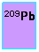 Cuadro de texto: 209Pb
 
