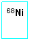 Cuadro de texto: 68Ni
 
