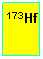 Cuadro de texto: 173Hf
 
